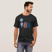 T-shirt 988 La santé mentale, les questions de prévention  (Devant entier)