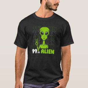 T-shirt 99 Alien Alien Conspiration Ufo Alien