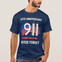 9/11 - 11 septembre - tee - shirt commandité
