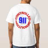 T-SHIRT 9/11 CONSPIRATION (Dos)