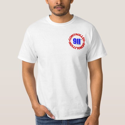 T-SHIRT 9/11 CONSPIRATION (Devant)