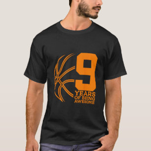 T-shirt 9 Ans À être Incroyable Sketll 9e Anniversaire