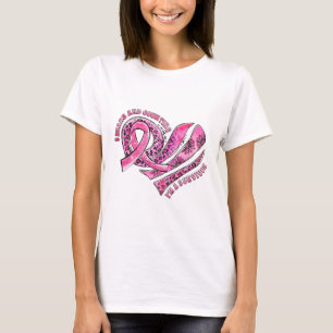 T-shirt 9 ans et compter Je suis un survivant Cancer du se