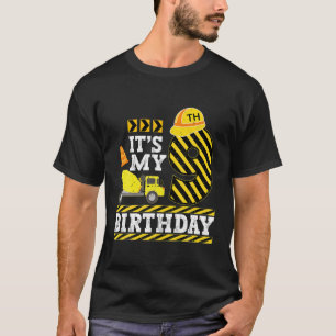 T-shirt 9 Ans Garçon C'est mon 9e anniversaire Constructio