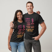 T-shirt 9 ans mariés Funny 9e anniversaire de Mariage (Unisexe)