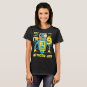 T-shirt 9 ans Robot Science Engineer Robotique Birthda (Devant entier)