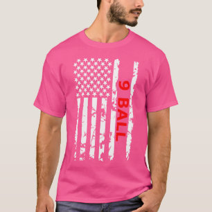 T-shirt 9 Billard de billard de ballons