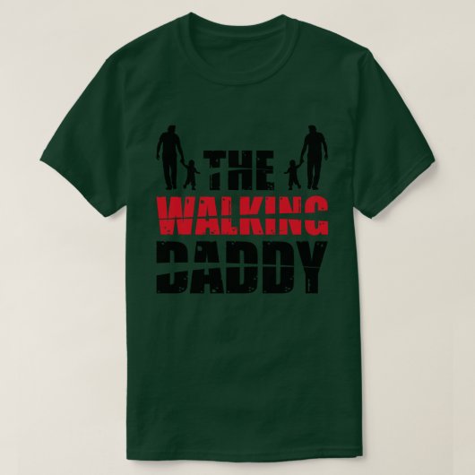 T-shirt 9 le papa marchant (Design devant)