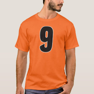T-shirt 9 noir et blanc