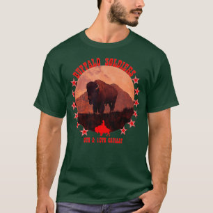 T-shirt 9e 10e Cavalry Buffalo Soldats