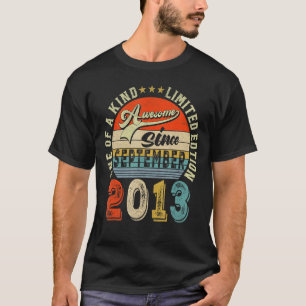 T-shirt 9e anniversaire 9 ans étonnant depuis septembre