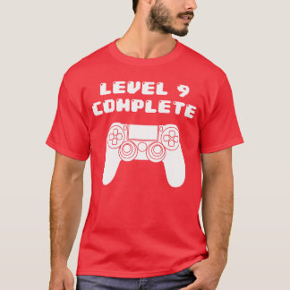 T-shirt 9e anniversaire 9 ans jeu vidéo anniversaire ami