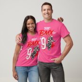 T-shirt 9E Anniversaire Boy Bmx Anniversaire Décorations (Unisexe)