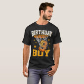 T-shirt 9e anniversaire de basket-ball garçon 9 ans de bas (Devant entier)
