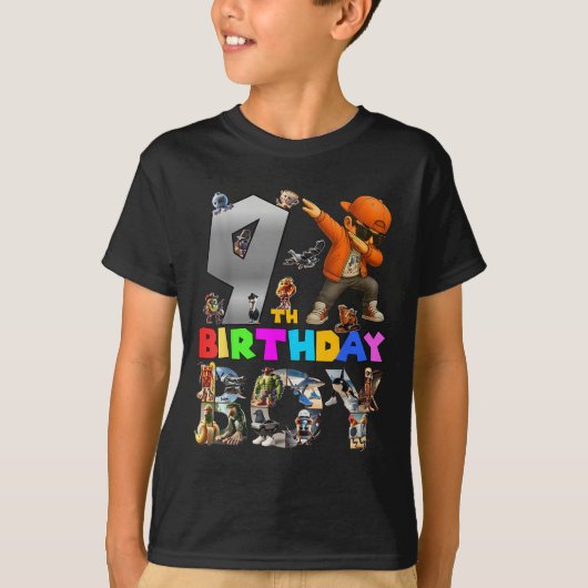 T-shirt 9e anniversaire Garçon Italien Brainrot pour enfan (Devant)