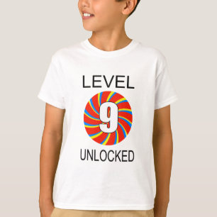 T-shirt 9e anniversaire Jeu d'ordinateur