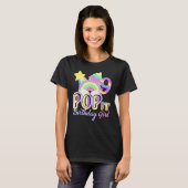 T-shirt 9e anniversaire Rainbow Fidget Pop It Birthday Gir (Devant entier)
