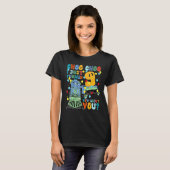 T-shirt 9e anniversaire Train Party Choo Choo I tourné 9 C (Devant entier)