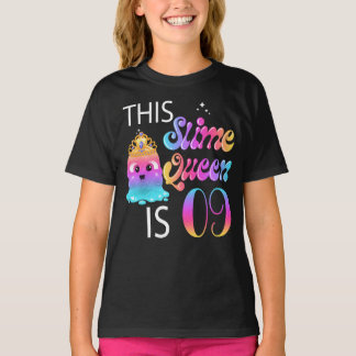 T-shirt 9e Cadeaux d'anniversaire de la Reine-Slime pour f
