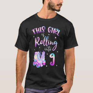 T-shirt 9ème Anniversaire Roulement En 9 Anniversaire Fill