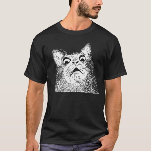 T-shirt 9GAG quelle sorcellerie est ce chat (Devant)