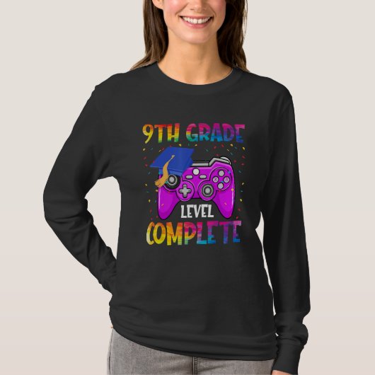 T-shirt 9th Grade Level Complete Last Day Of School Gradua (Devant)