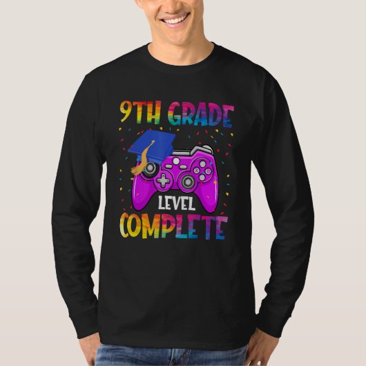 T-shirt 9th Grade Level Complete Last Day Of School Gradua (Devant)