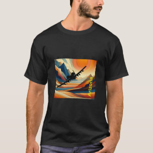 T-shirt A10 Warthog au-dessus de l'Arizona