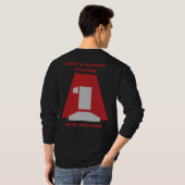 T-shirt A1LogoLarge, échappement de restaurant (Dos entier)