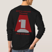T-shirt A1LogoLarge, échappement de restaurant (Dos)