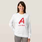 T-shirt A4Abbie (Devant entier)