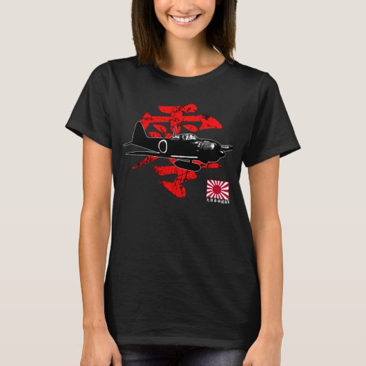 T-shirt A6M zéro (Devant)