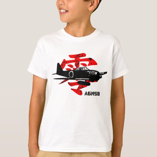 T-shirt A6M zéro (Devant)