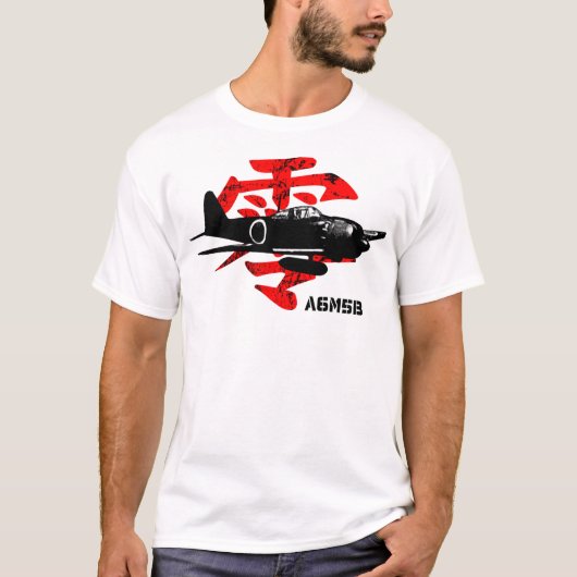 T-shirt A6M zéro (Devant)