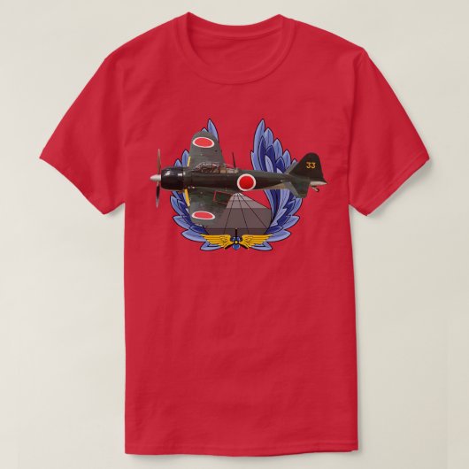 T-shirt A6M zéro (Design devant)