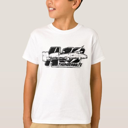 T-shirt A-10 Thunderbolt II (Devant)