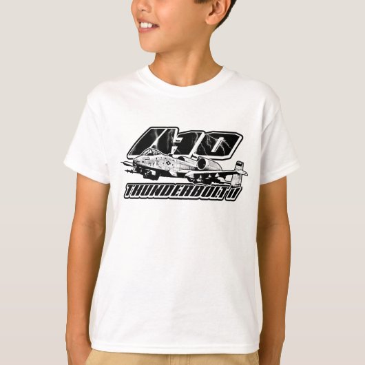 T-shirt A-10 Thunderbolt II (Devant)