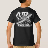 T-shirt A-10 Thunderbolt II (Dos)