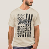 T-shirt A-10: Unyielding Combat Support (Devant)