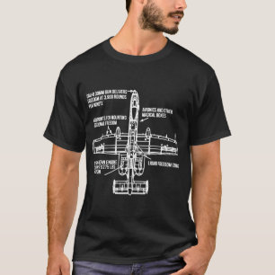 T-shirt A-10 Warthog fournit la liberté