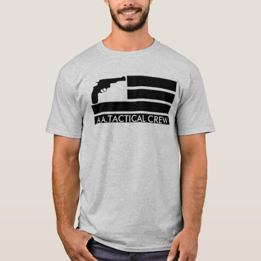 T-shirt A.A. Drapeau tactique d'équipage (Devant)