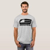 T-shirt A.A. Drapeau tactique d'équipage (Devant entier)