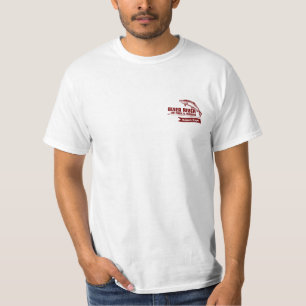 T-shirt "A accroché" la conception sur la lumière