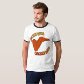 T-shirt à aile de poulet pour hommes (Devant entier)