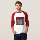 T-shirt à ailes papillon (Devant entier)