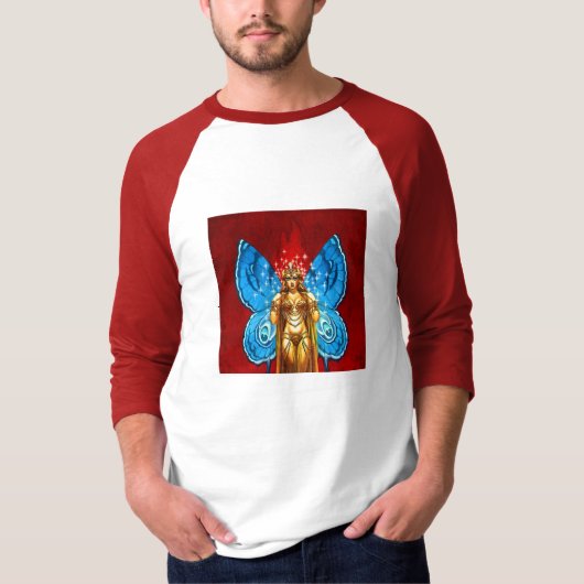 T-shirt à ailes papillon (Devant)
