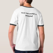 T-shirt à anneau de base pour hommes (Dos)