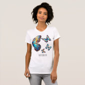 T-shirt A attrapé des papillons. (Devant entier)