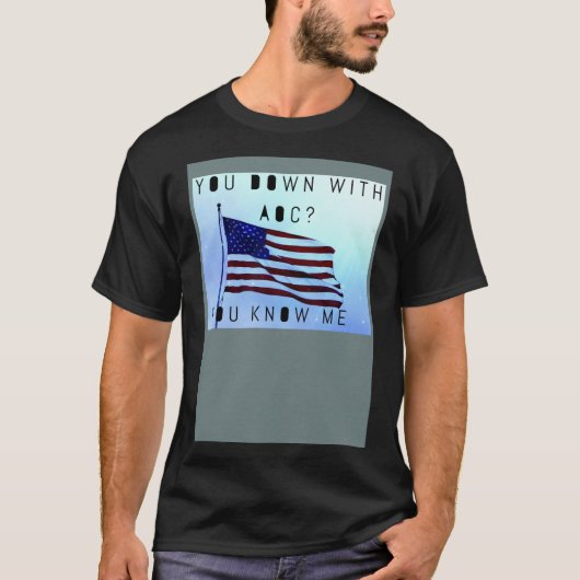 T-shirt A bas l'AOC (Devant)