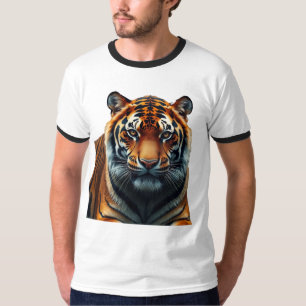 T-Shirt à base de sabot pour hommes de Tiger Majes